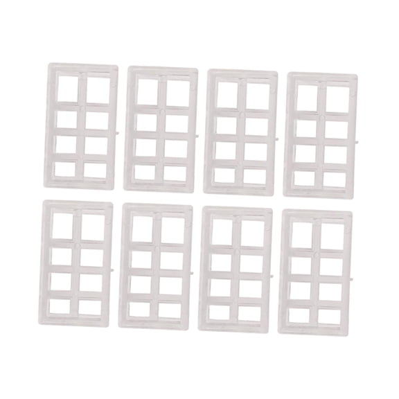 Axioma 8 Pieces Shade Brackets Spacer Acrylic Drapery Hardware Spacer, Curtain Brackets