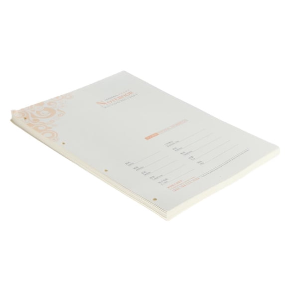 Axioma 80 Sheets A4 Size Lined Paper Refills Inserts for Loose Leaf Planner Notebook