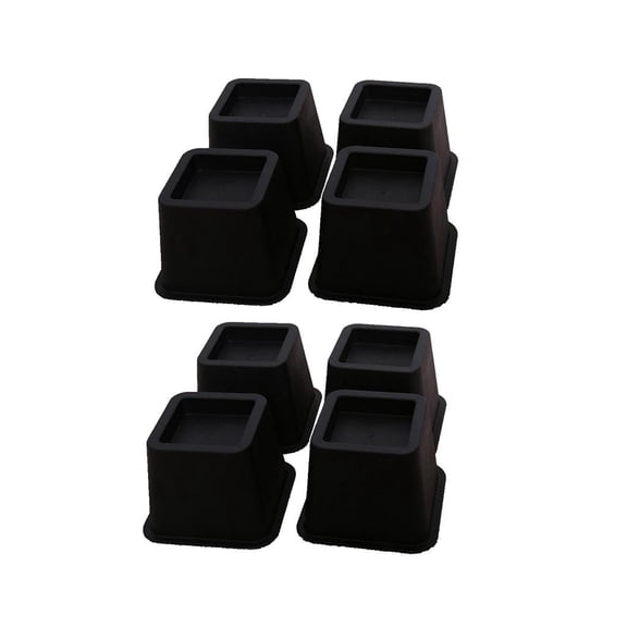 Axioma 8Pcs Furniture Risers Bed Lifter,Sofa Risers Height 100mm Adjustable,Durable ABS