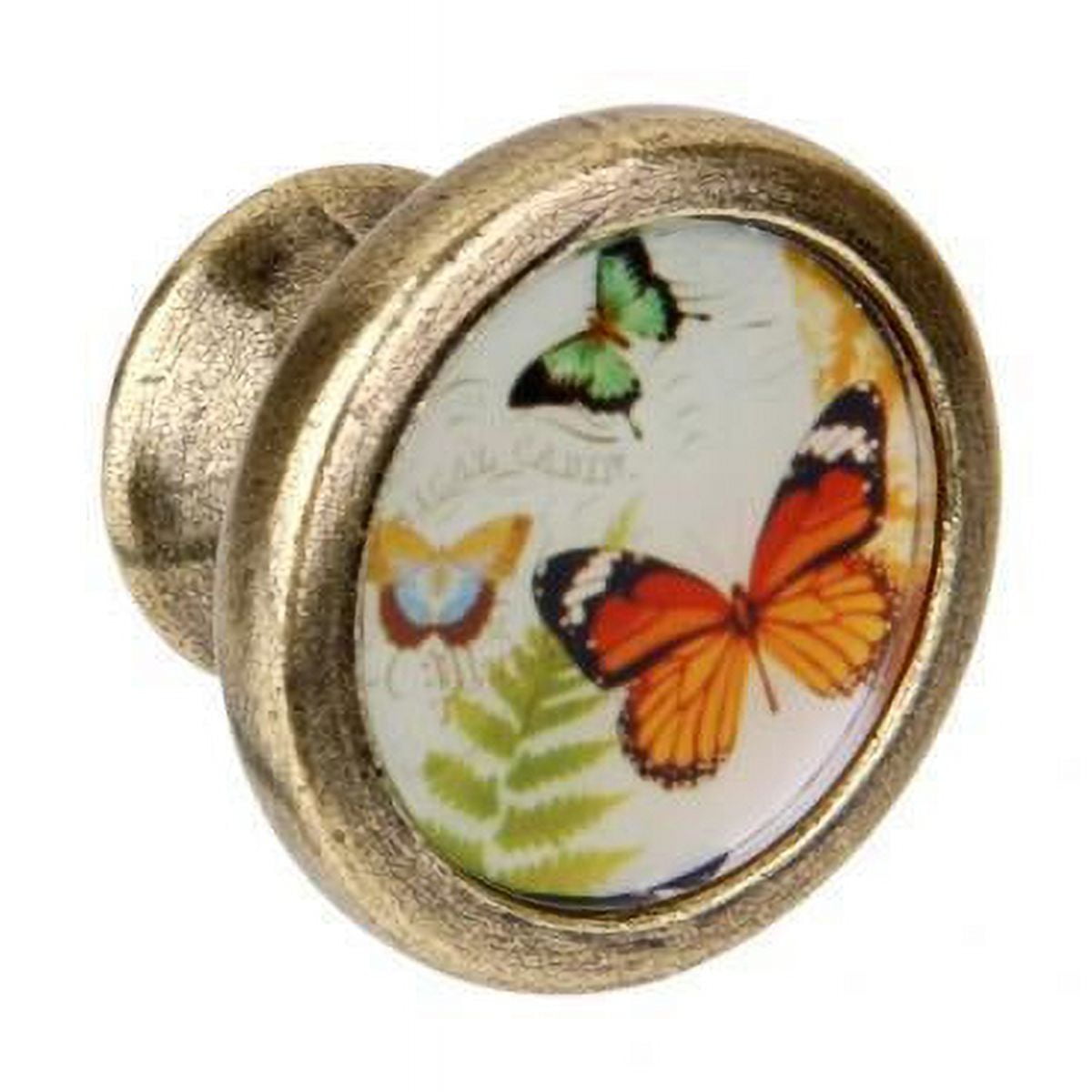 Axioma 8x Assorted Vintage Brass Drawer Knob Pull Handle Cabinet Drawer Pulls Cupboard Knobs with Screws for Cabinet