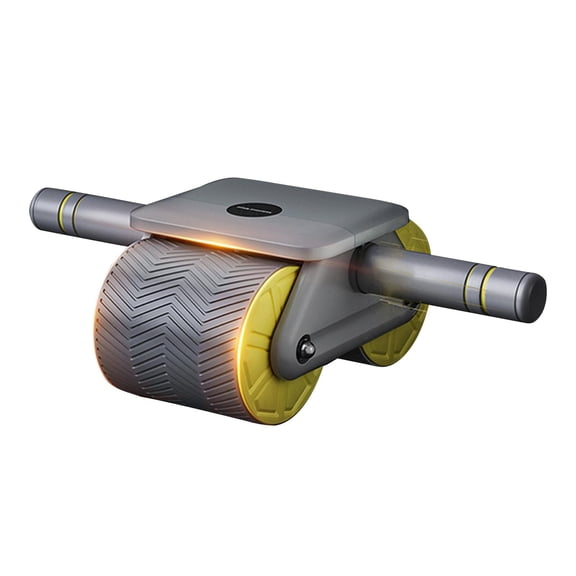 Axioma Abdominal Roller Professional Ab Training Roller Wheel for Gym Use Body building Grey