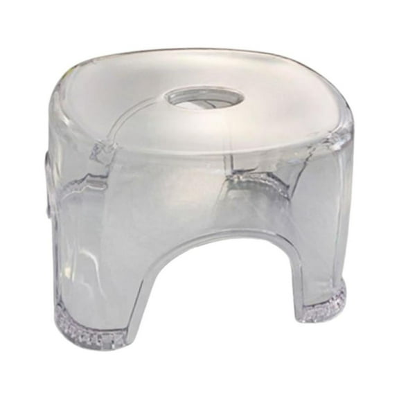 Axioma Acrylic Bathroom Stool Corner Stool Chair Shoe Changing Stool Clear Shower Bench