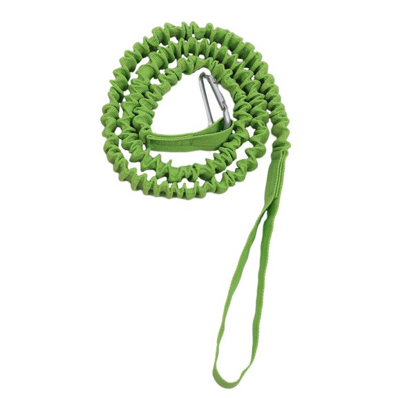 Axioma Adjustable Fishing Pole Holder Colid Oars Surfboard 35"-59" Bungee Elastic Kayak Green