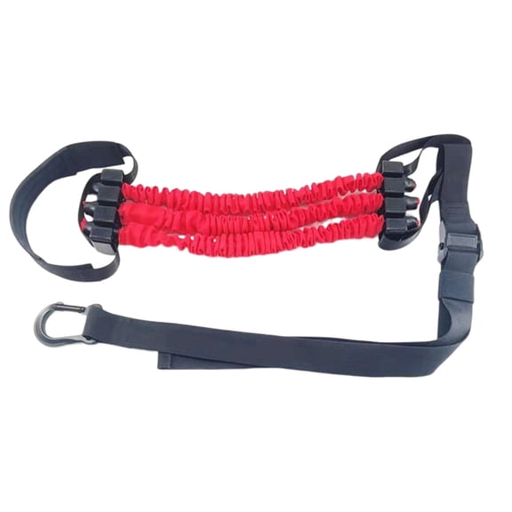 Axioma Adjustable Pull Up Assist Band for Arm Strength Improvement Exercise Strap Heavy Red 60lb