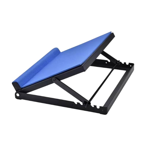 Axioma Adjustable Slant Board for Squat And Balance Training, Portable Foot Support for Blue