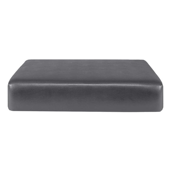 Axioma Anti-slip PU Leather Stretch Sofa Seat Cushion Slipcovers Single Seat for Settee Grey_1 Seater