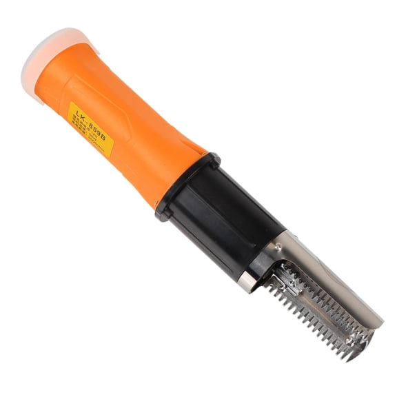 Axioma Automatic Electric Fish Scaler Cleaner Descaler Scraper for Vegetable Market 6 blade head
