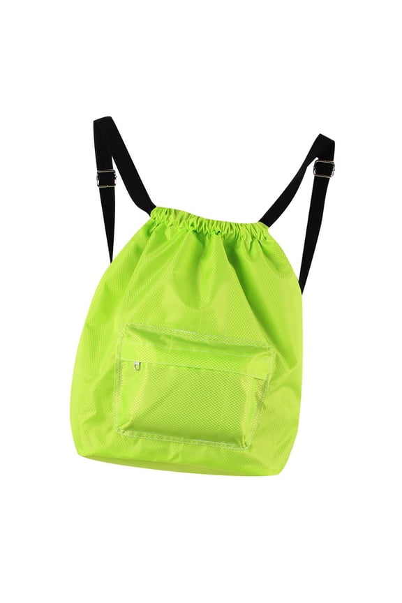 Backpack Rucksack Travel Gym School Sports Work Bag Swim Pool Hiking Pack Green