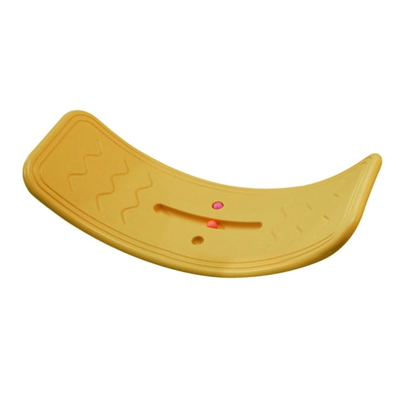 Axioma Balance Board for Kids Children Wobble Board Portable Curved Length 90cm Improve Yellow