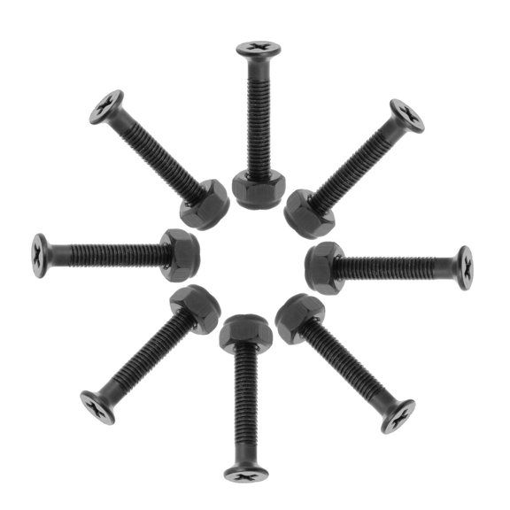 Axioma Baosity 8x Skateboard Hardware Set Skate Bolts Parts Standard Longboard Mounting