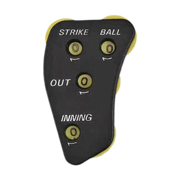 Axioma Baseball Umpire Clicker 4 Wheel Portable Counter Equipment Easy to Read Softball