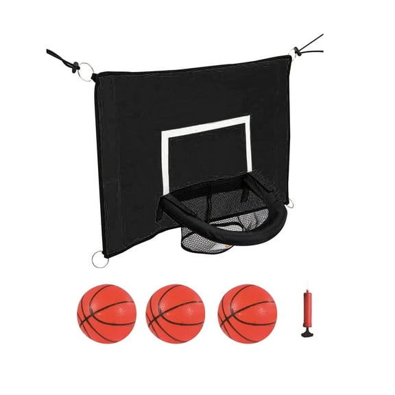 Axioma Basketball Hoop for Trampoline Basketball Training Outside Indoor Outdoor Sports Style E