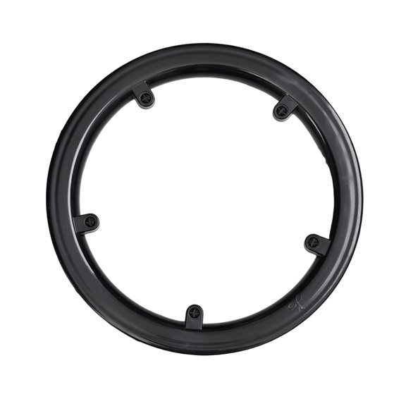 Axioma Bike Chain Loop Protector Round Cover with 5 Holes for Cycling Replacement Parts Black
