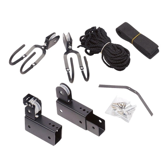 Axioma Bike Lift Pulley System Garage Ceiling Storage Mounted Kayak Hoist for Boat Raft