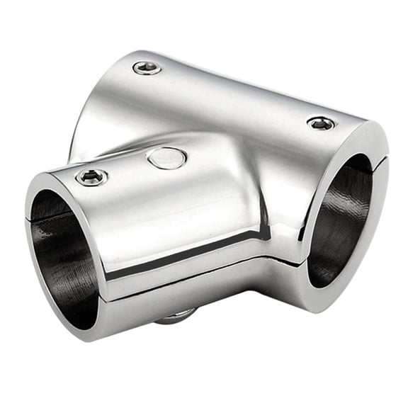 Axioma Boat Accessories, Boat Railing Tube 3 Way Durable Heavy Duty 316 STAINLESS STEEL 60 Degree 25mm