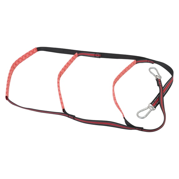 Axioma Boat Rope Ladders, with Steel Hooks Boarding Ladder Canoeing , Red