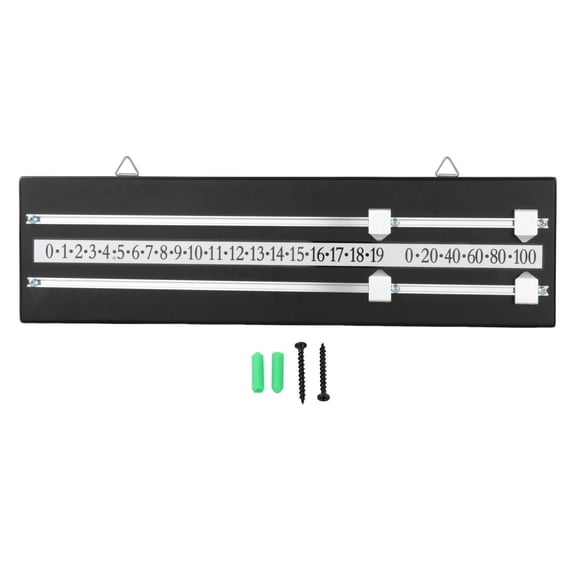 Axioma Compact Score Keeping Device for Billiards and Snooker Games - Portable and Easy Black