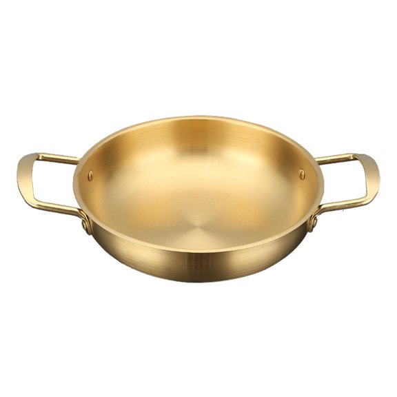 Axioma Cooking Pot Cookware Simmer Pot Universal Stoves Use Handle Stew Cooker Stovetop Golden