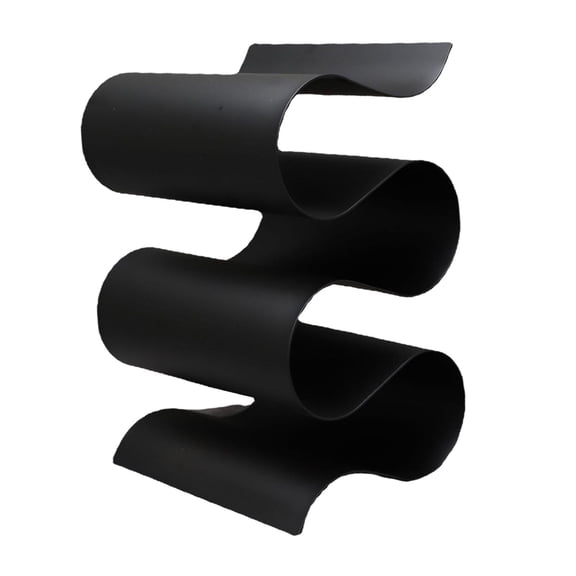 Axioma Countertop Wine Rack Can Hold 5 Bottles Metal Wine Bottle Holder Organizer Wine Black