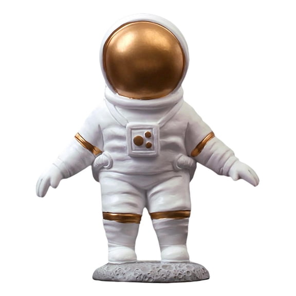 Axioma Craft Spaceman Statue Home Bookshelf Desk Astronaut Sculpture Standing