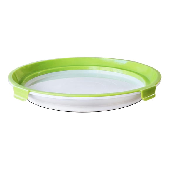 Axioma Creative Food Preservation Tray Vacuum Seal Container Eco-friendly Reusable Food Green Round
