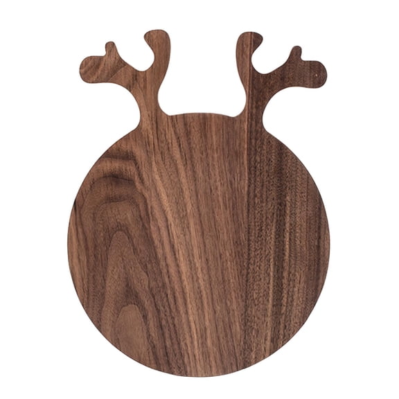 Axioma Cutting Board Baking Tools Fruit Plate for Vegetables Breakfast Bread Restaurant Black Walnut