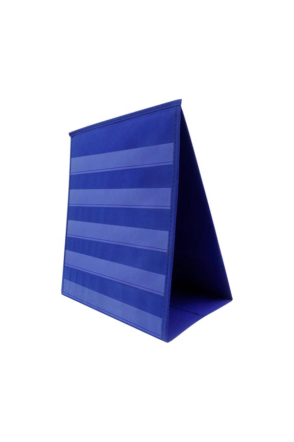 Desktop Pocket Chart, Tabletop Teaching Classroom Pocket Charts, Double Side and Blue