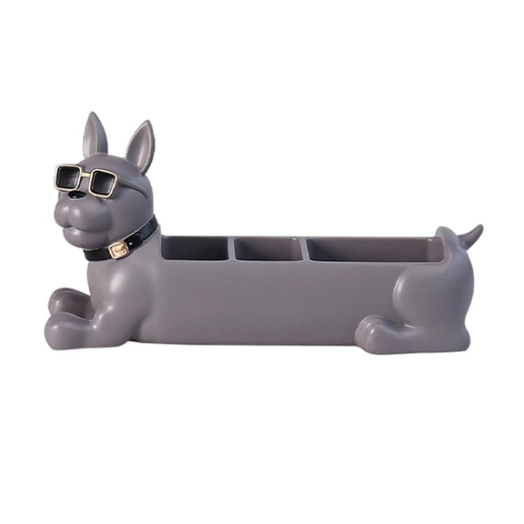 Axioma Desktop Storage Organizer Key Card Holder Table Storage Box Container for Desk, Grey