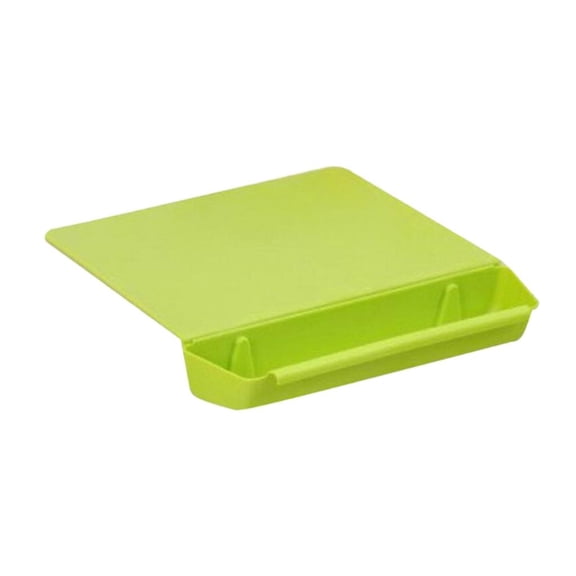 Axioma Detachable Cutting Chopping Board w/ Vegetable Storage Groove Durable Green
