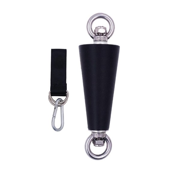 Axioma Durable Exercise Handles Pull up with Carabiner Clip Triceps Strength Heavy Duty Cone