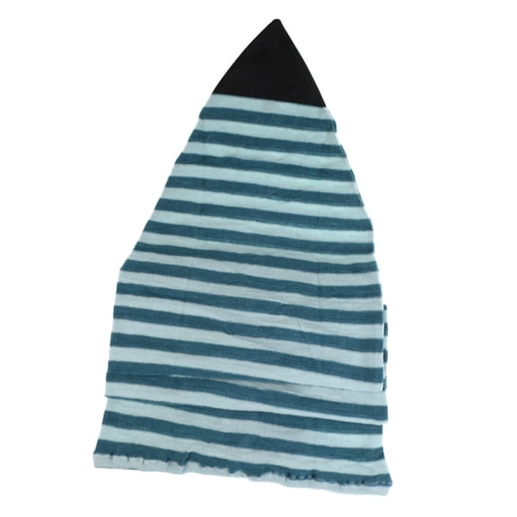 Axioma Durable Padded 6' Surfboard Shortboard Stretch Sock Protector Cover Bag Case Green stripe