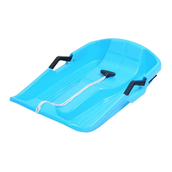 Axioma Durable Snow Sledge Toboggan Grass Sand Downhill Sliding Sledge Sleigh Blue