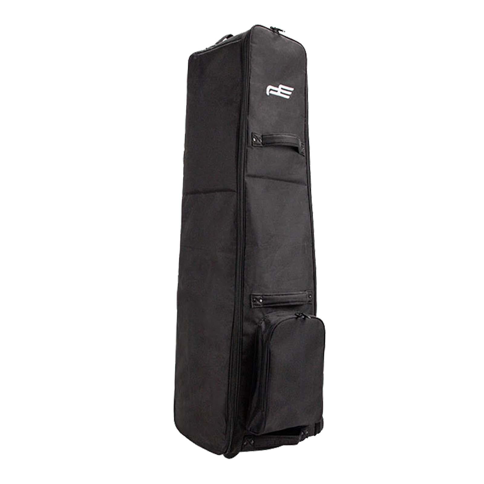 Axioma Durable golf Bag with Wheels Waterproof Folding Heavy Duty Oxford Wear Resistant Black