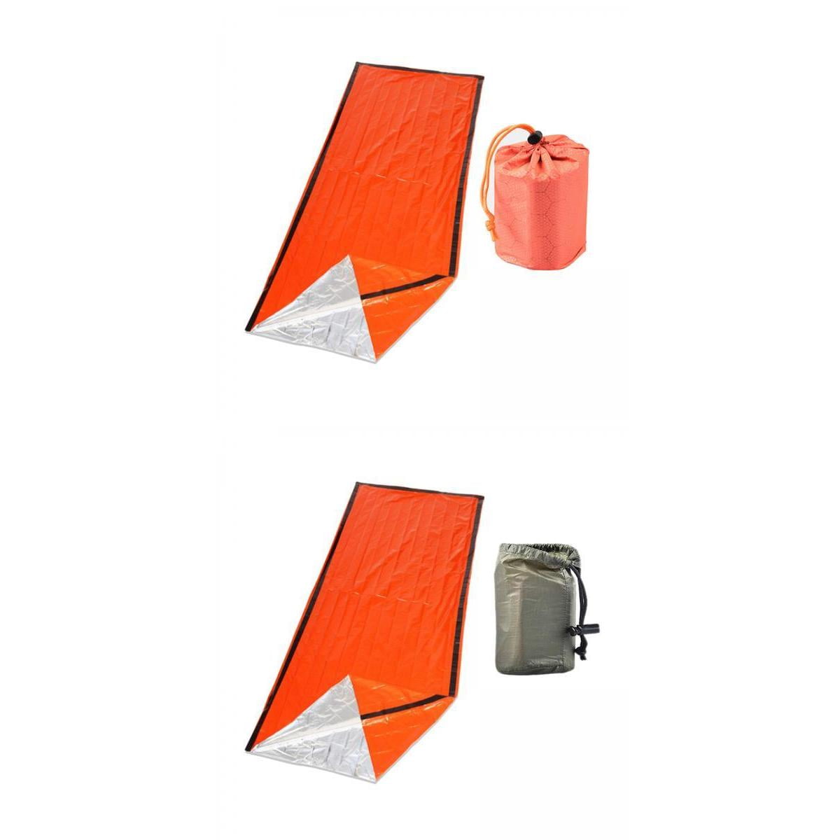 Axioma Emergency Sleeping Bag Bivy Sack Thermal Keep Warm Survival Blanket Survival