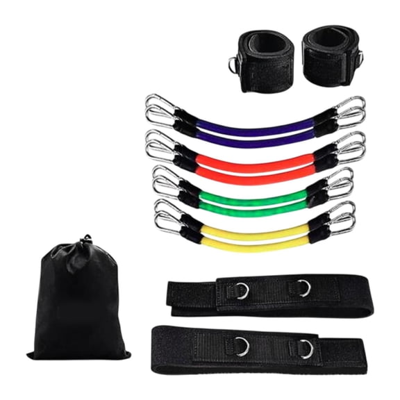 Axioma Exercise Resistance Bands Ankle Straps Home Gym Use Workout Resistance Bands for