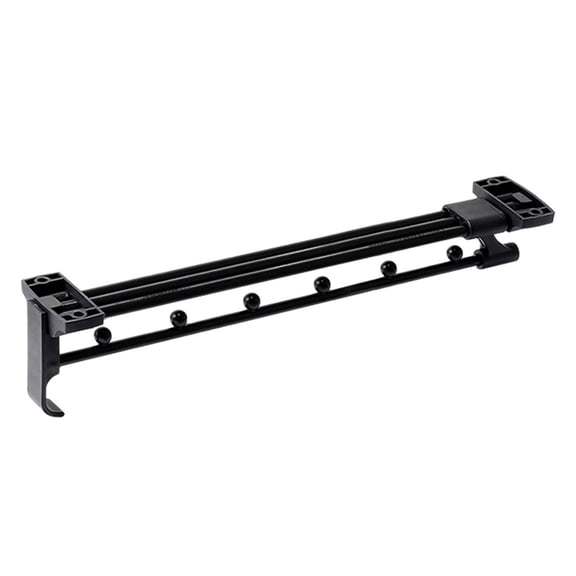 Axioma Extendable Clothes Hanger Rod, Wardrobe, Clothes Rail, Clothes Rail, Top Mounted 35cm