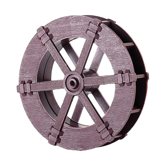 Axioma Feng Shui Fountain Wheel Water Fountain Tabletop Fountain Simulation Wheel Model 10cm