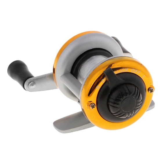 Axioma Fishing Reel 1BB Dual Rocker Arm Winter Baitcasting Gold