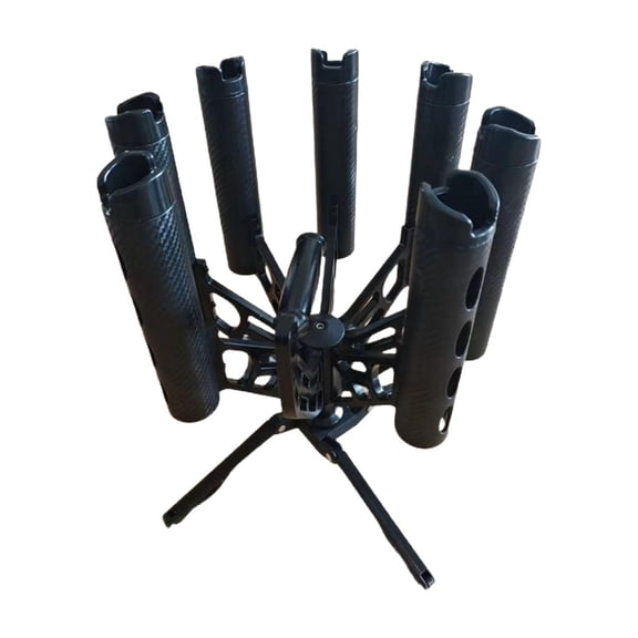 Axioma Fishing Rod Holder Lure Rod Rack Rotating Easily Accessible Space Saving Keeping