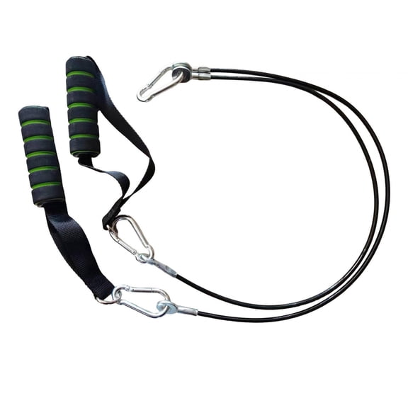 Axioma Fitness Pulley Cable Replacement Steel Wire Rope Ergonomic Non Slip Cable Pulley