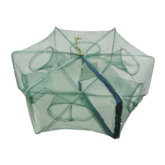 Axioma Foldable Fishing Bucket Plastic 1 Piece Zipper Perfect Available Mesh convenient 6 Holes Large