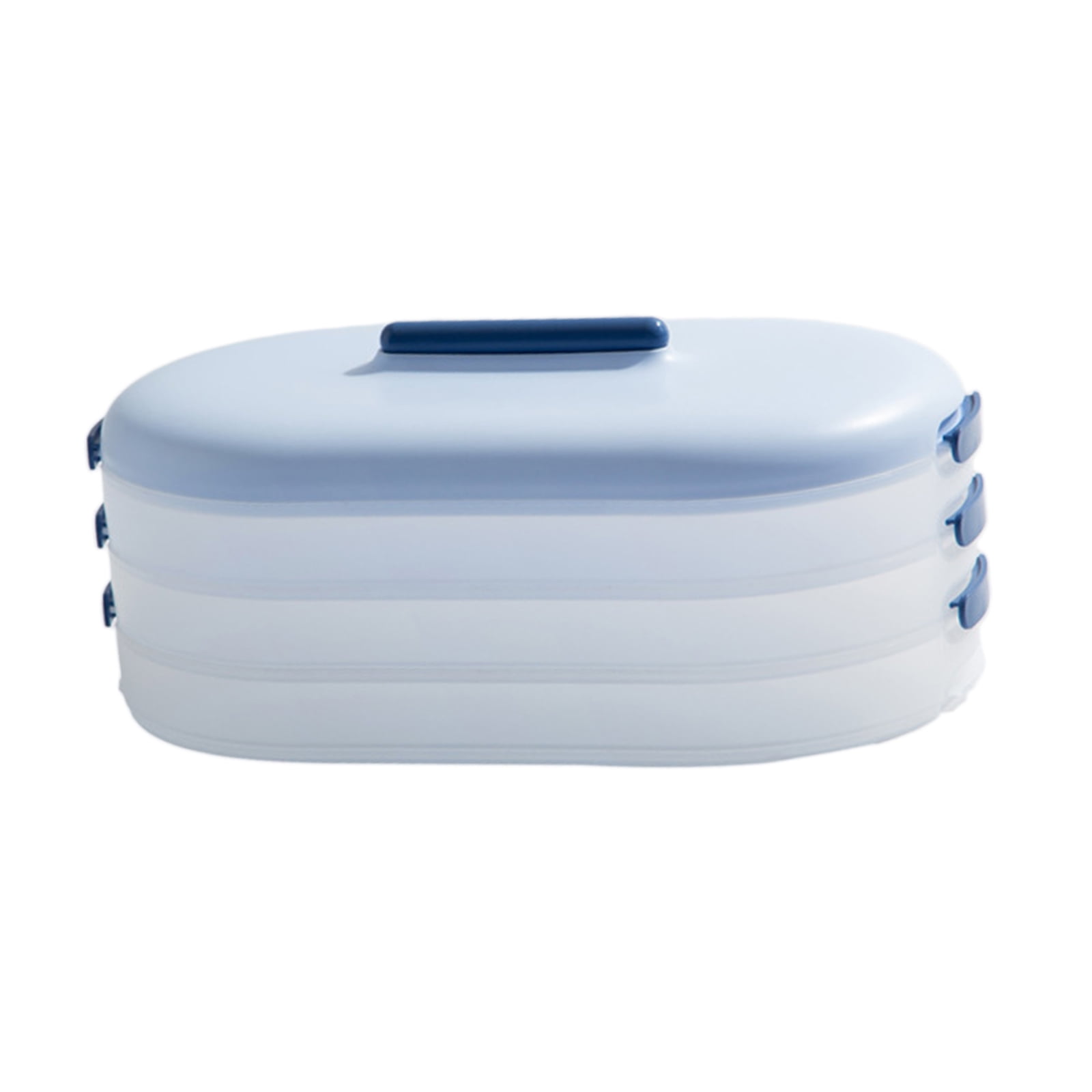 Axioma Freezing Container Fridge Shelf Holder Food Grade blue