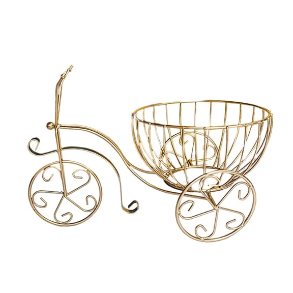 Axioma Fruit Storage Basket Bike Decor Bike Model Fruit Basket Bowl for Desktop Kitchen