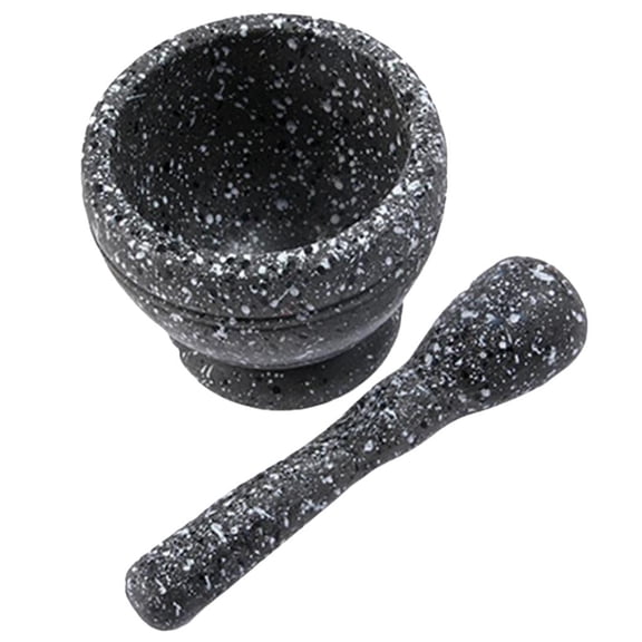 Axioma Granite Garlic Press Ginger Herbs Pepper Spice Pounder Mortar Pestle Kitchen
