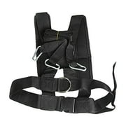 Axioma Harness Trainer Shoulder Strap Sled Weight Physical Adjustable Drag Buckle Padded Fitness Resistance Training Bearing Band for Sports , Normal