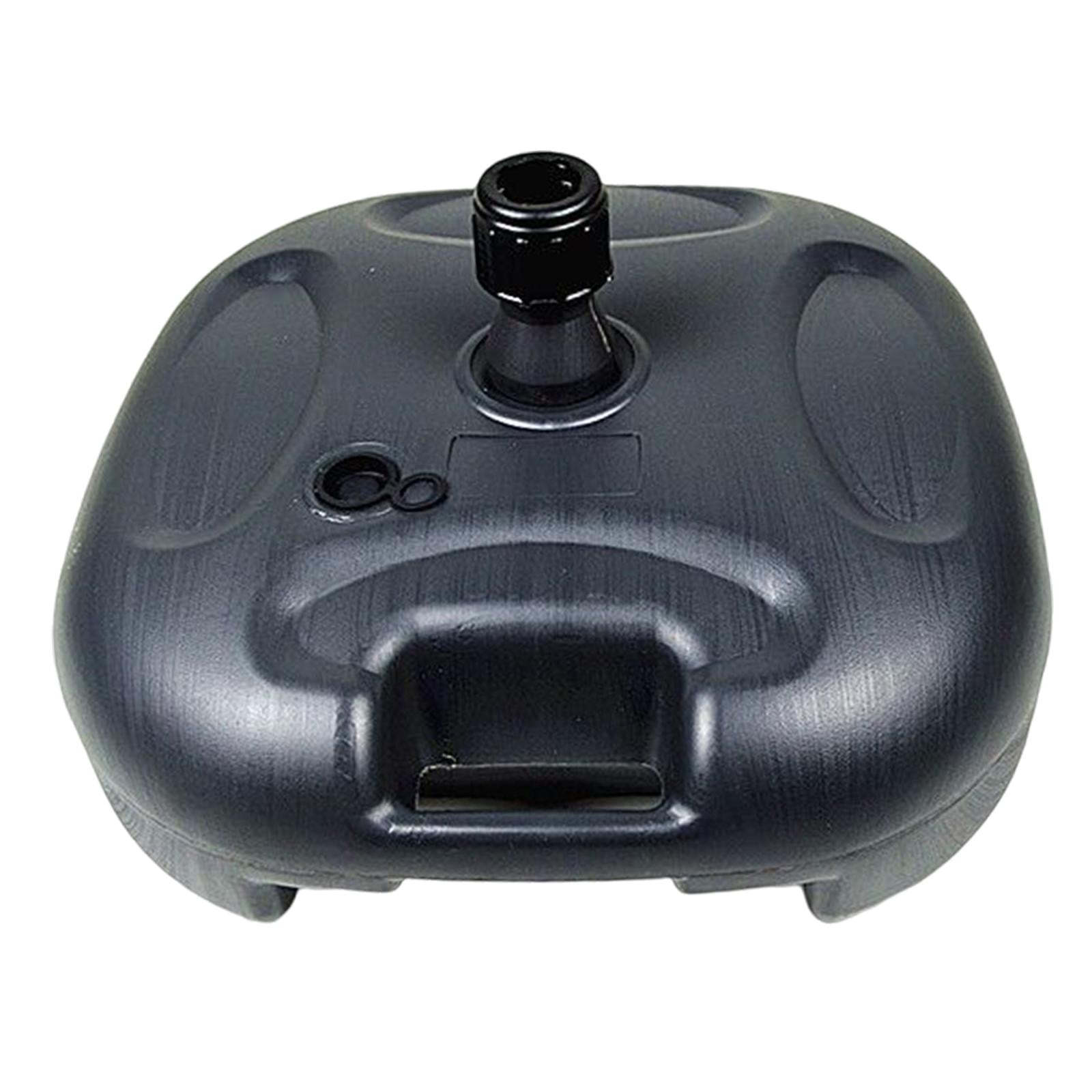 Axioma Heavy Duty Outdoor Umbrella Stand Water Filled Weight Patio Umbrella Stand Sun Black
