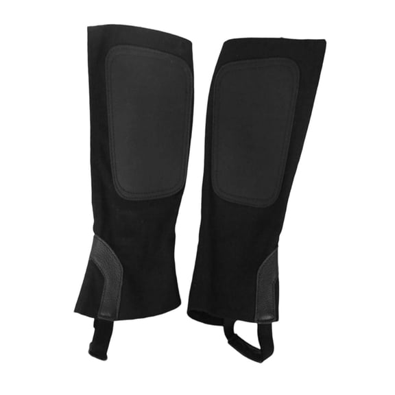 Axioma Horse Riding Half Chaps Horseback Riding Premium Washable Women Men Supplies Protection Comfortable Canvas Equestrian Gear S