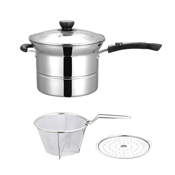 Axioma Induction Pot Milk Pot Soup Pot Soup Portable Sauce Pan with Lid Small Sauce Pot
