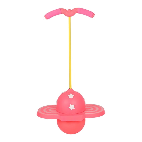 Axioma Kids Jump Ball High Jumping Toy with Colorful Light Kids Adults Nonslip Bouncing Pink