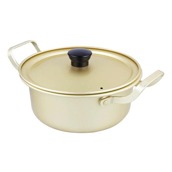 Axioma Korean Ramen Noodles Pot Double Handle Ramen Cooking Pot for Kitchen Tools 18cm